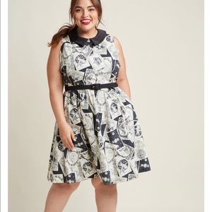 Modcloth Whimsy Without End Dress- Tarot Print